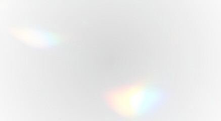 Crystal prism rainbow light refraction spectrum glass diamond optical lens flare glow sparkle bokeh streak overlay abstract bright colorful PNG.