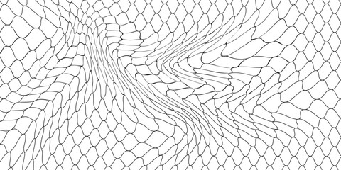 Mesh texture for fishing nets. Seamless pattern for sportswear or soccer goal, volleyball net, basketball hoop, hockey, athletics. Abstract net background for sports vector illustration © fais