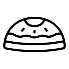 hat icon vector