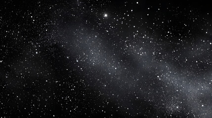 Obraz premium Starry night sky with cosmic dust