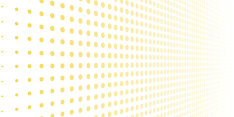 Yellow halftone pattern. abstract modern © SYAIFUL ANWAR