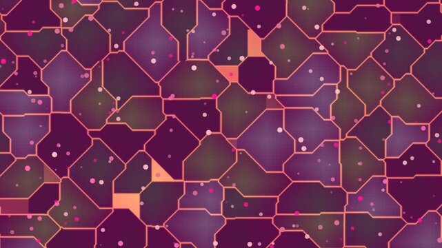 A kaleidoscope pattern with fractal texture and symmetrical design creates a digital art animation on a green abstract background