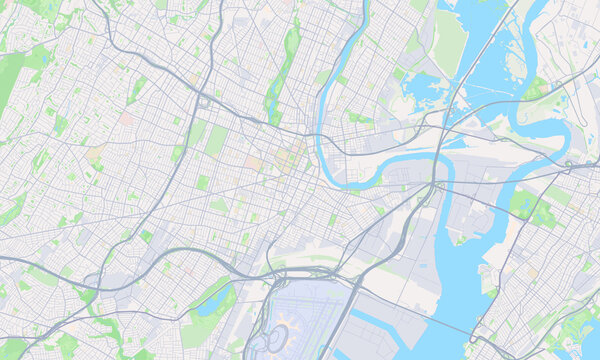Newark New Jersey map