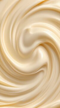 Creamy Vanilla Bean Swirl Texture Loop