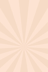 シンプルネオレトロ和風パターン＆放射ポスター背景シリーズ ベージュ放射背景