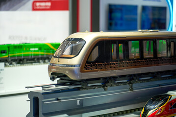 Railway power train locomotive model © Steve