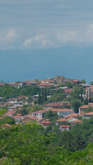 Charming hillside town of Sighnaghi in Georgia