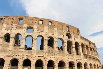 Obraz premium Colosseum arches and arcades August 2024 Ancient