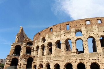 Obraz premium Colosseum arches and arcades August 2024 Ancient