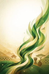 Vertical Irish Heritage Awareness Poster