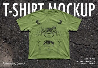 Asphalt T-Shirt Mockup