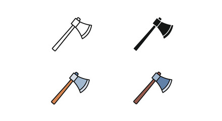 Axe Tools Vector Icons Commercial
