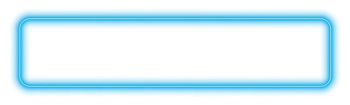 Futuristic glowing rectangular frame with radiant gradient edges and soft illumination, suitable for banners, presentations, and UI layouts. vector