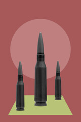 Collage with a bullets