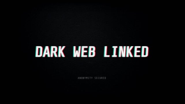 Dark Web Anonymity Connection Secure - NeonMatrixSeries - 4K Loop