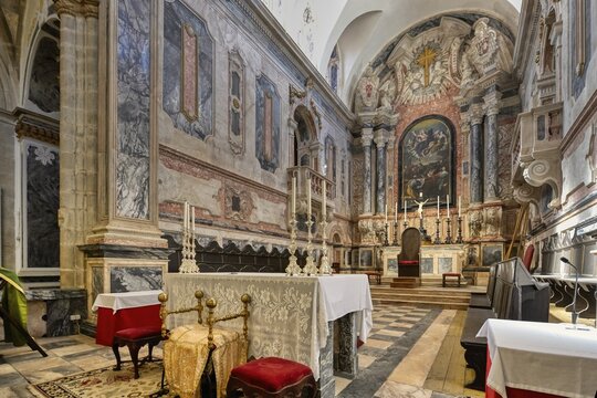 Our Lady of Assumption Church, Central nave, Elvas, Alentejo, Portugal