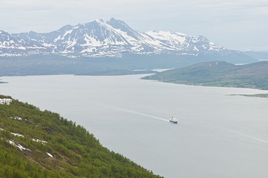 View from Storstein, Tromso, Norway