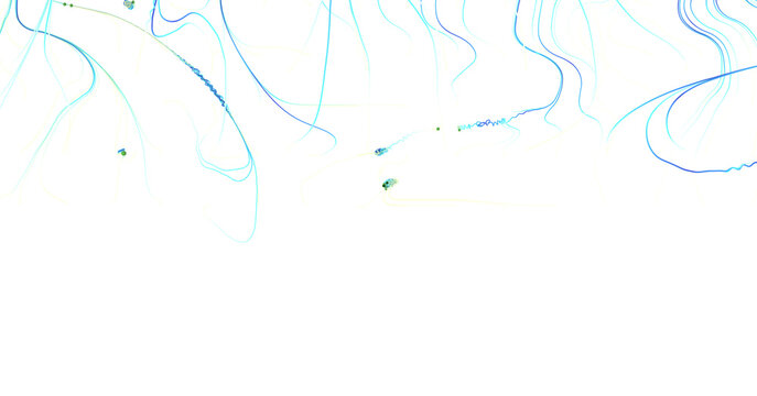 Abstract blue lines against a white background. This design evokes a sense of flow and movement, perfect for backgrounds