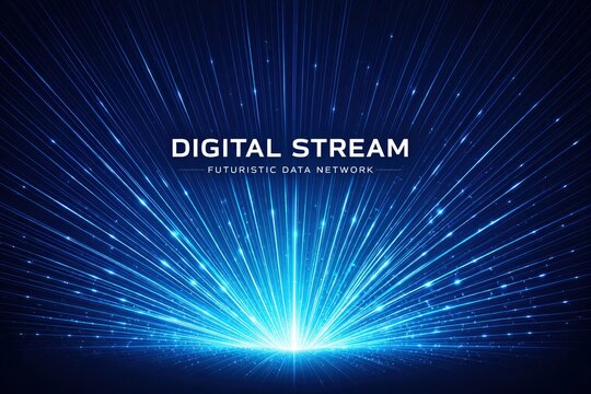 Futuristic Digital Stream Data Network with High Speed Information Flow