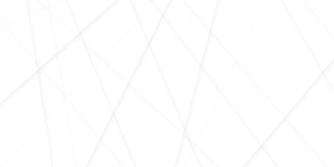 Obraz premium Abstract geometric white light background. Modern and creative design. Seamless abstract technology line triangle background with lines angles shapes in white and gray layer. 