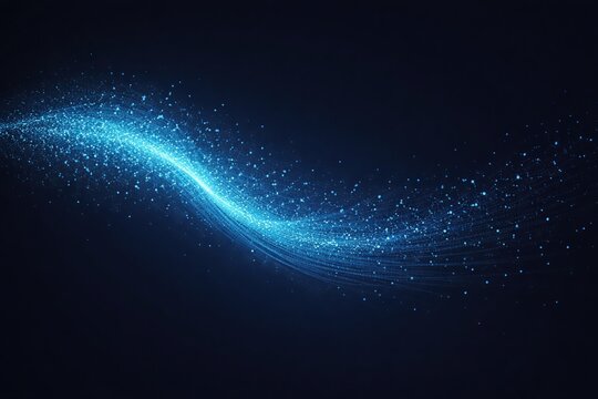 Abstract Digital Wave Data Flow for AI and Machine Learning Systems