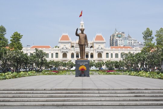 Ho Chi Minh Monument, Saigon, Vietnam