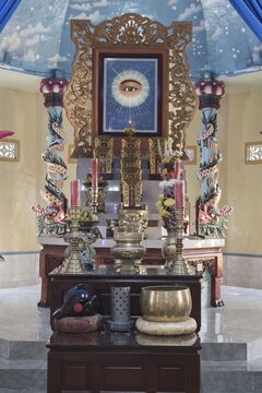 Cao Dai Temple, Chau Doc, Vietnam