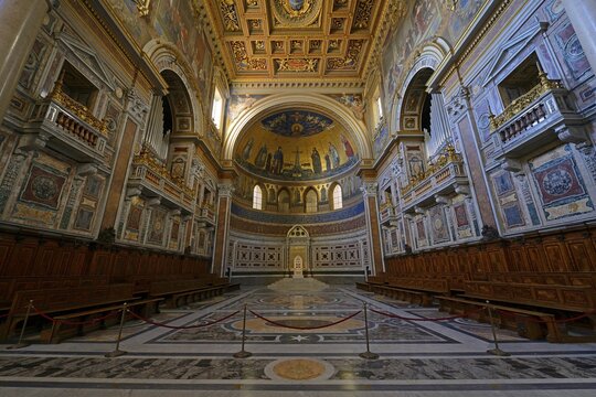 Church of San Giovanni en Laterano, Rome, Italy