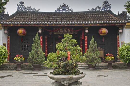 Temple complex in Hoi An, Vietnam