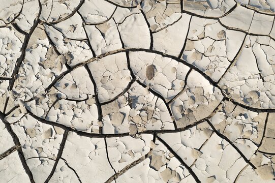 Dried soil, Damaraland, Namibia
