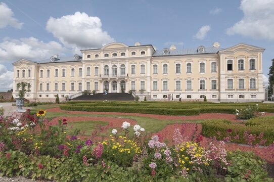 Baroque Rundale Castle, Lithuania