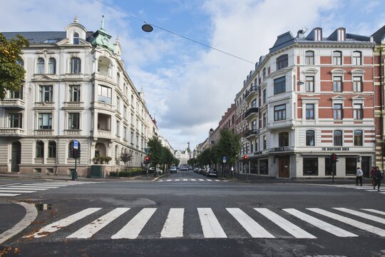 Art Nouveau Houses in Oslo, Norway
