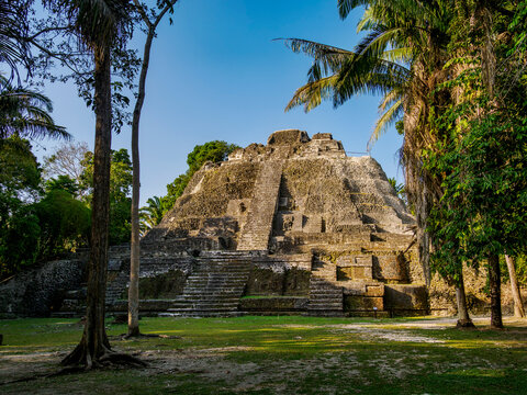 High Temple, Lamanai Archaeological Reserve, Orange Walk District, Belize