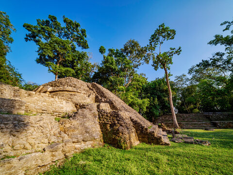 Plaza B, Cahal Pech Archaeological Reserve, San Ignacio, Cayo District, Belize
