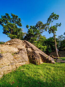 Plaza B, Cahal Pech Archaeological Reserve, San Ignacio, Cayo District, Belize