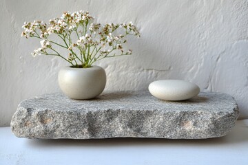 selective focus artistic interior decoration setup