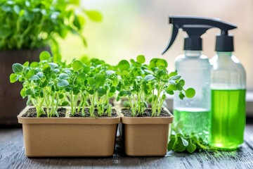 selective focus plant propagation tray concept