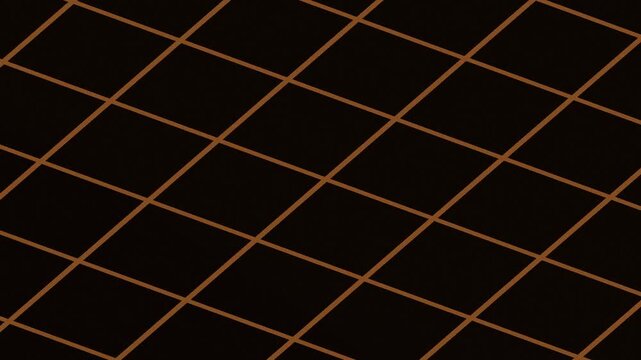 Abstract Coil Light with Grid Pattern in Dim Warm Setting