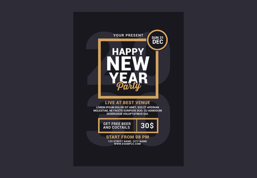 New Year Party Flyer