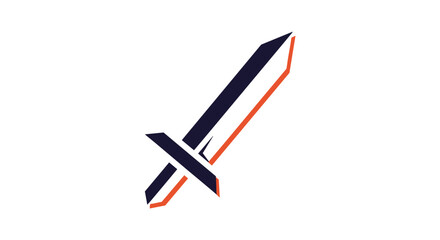 Stylized Illustration of a Sword.