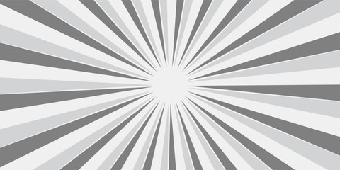 Obraz premium Ray sun light. Sunburst background. Radial circle line. Pattern starburst. Comic beam lines. Sun effect rays. Abstract firework. Concentration stripe. Cartoons lightning style. Vector illustration
