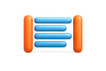 Vibrant playful icon design for modern applications and user interfaces