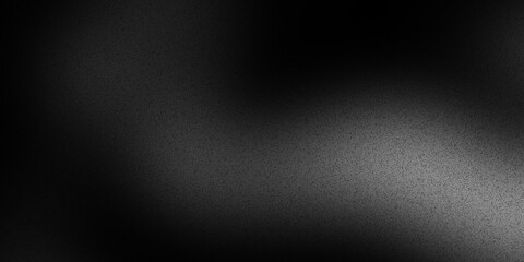 Abstract black and white grainy gradient, soft monochrome wave texture background © Imtiyaz Baba