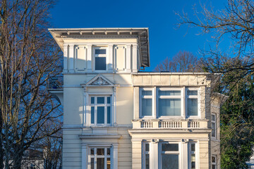 Fototapeta premium Exquisite historical villa in Hamburg