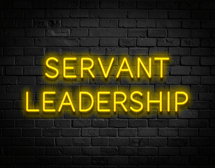 Obraz premium Leuchtende gelbe Neonschrift 