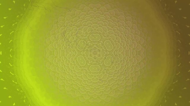 Abstract green and gold background with subtle patterns and textures for design.