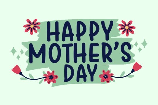 Green Red Animated Mother Day Linktree Background