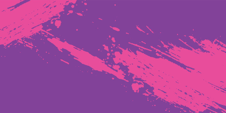 Running Poster Design %E2%80%93 Abstract Colorful Splash Illustration in Purple and Blue for City Marathon vector illustration eps10
