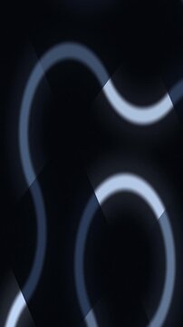 Abstract Light Trails on Dark Background - A Modern Visual.