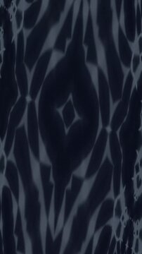 Mysterious Dark Abstract Patterns Morphing and Shifting.